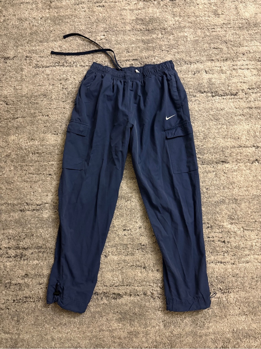 Nike Men’s Navy Blue Cargo Track Pants